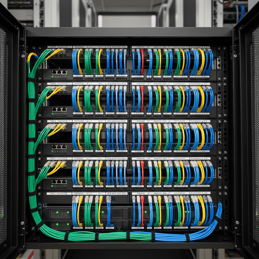 Structured cabling installation